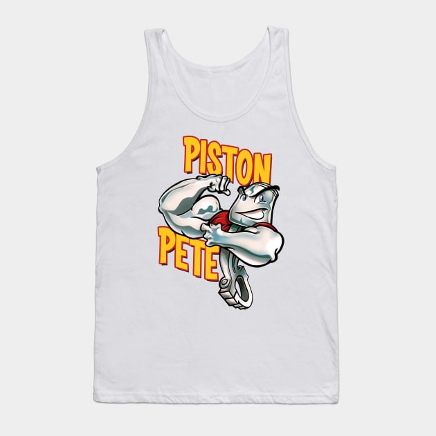 Vintage Piston Pete Tank Top by KillerRabbit